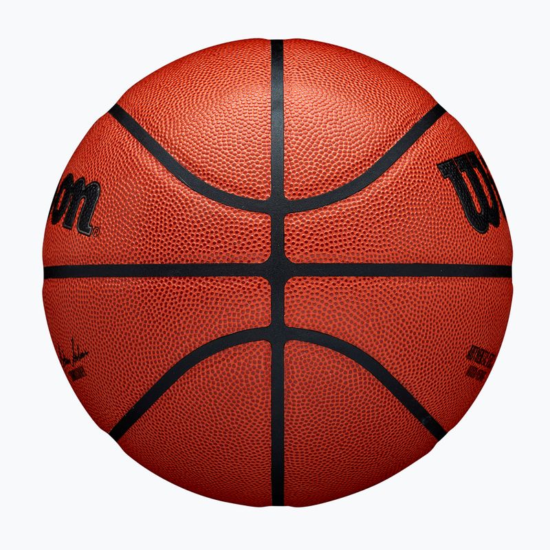 Piłka do koszykówki Wilson NBA Authentic Indoor Outdoor orange rozmiar 6 4