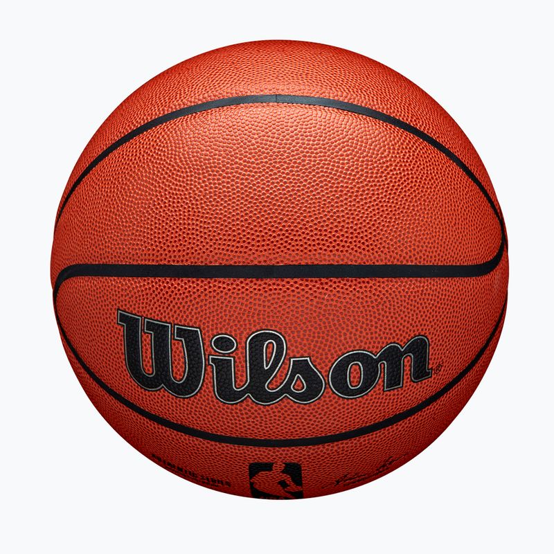 Piłka do koszykówki Wilson NBA Authentic Indoor Outdoor orange rozmiar 6 5