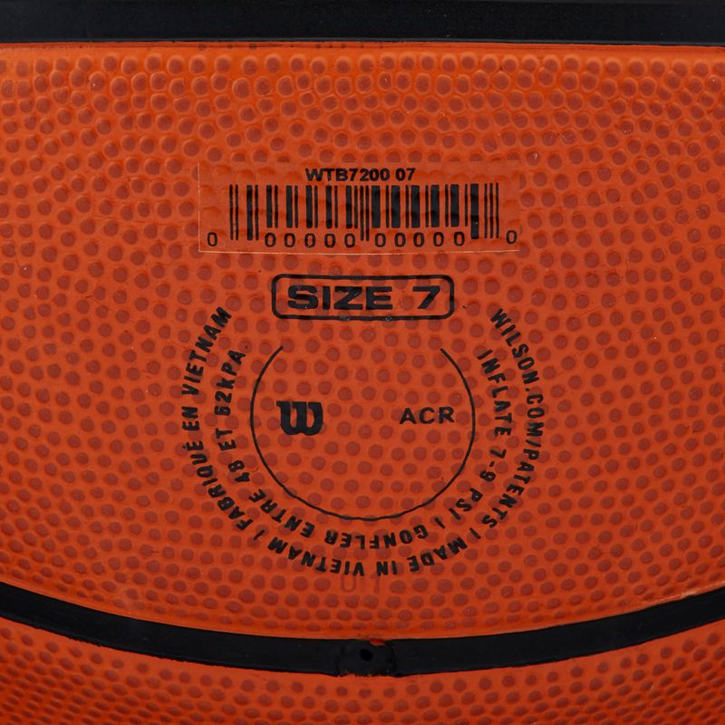 Piłka do koszykówki Wilson NBA Authentic Series Outdoor brown rozmiar 7 9