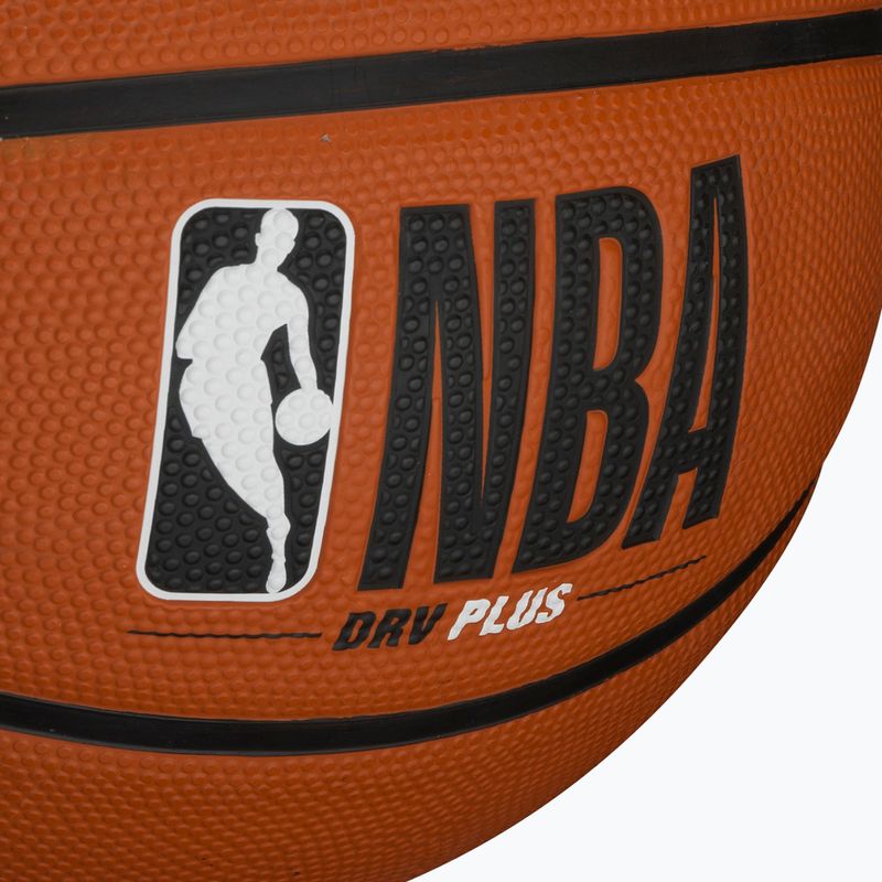 Piłka do koszykówki Wilson NBA DRV Plus brown rozmiar 6 7