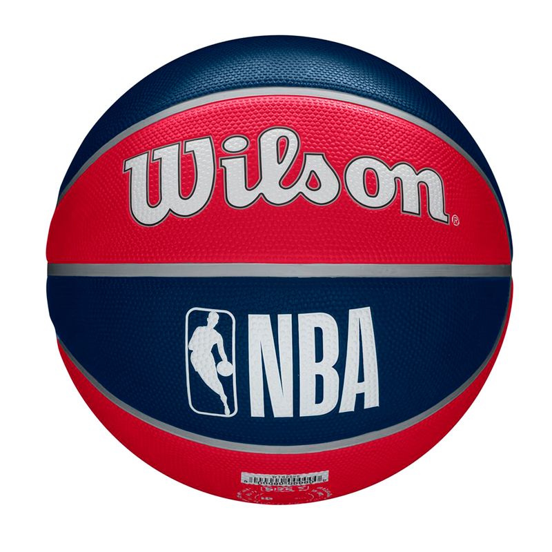 Piłka do koszykówki Wilson NBA Team Tribute Washington Wizards red rozmiar 7 3