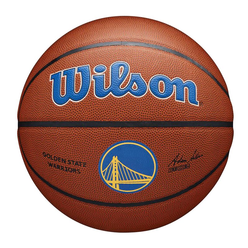 Piłka do koszykówki Wilson NBA Team Alliance Golden State Warriors brown rozmiar 7