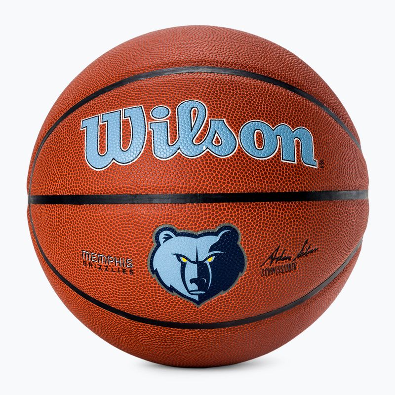 Piłka do koszykówki Wilson NBA Team Alliance Memphis Grizzlies brown rozmiar 7