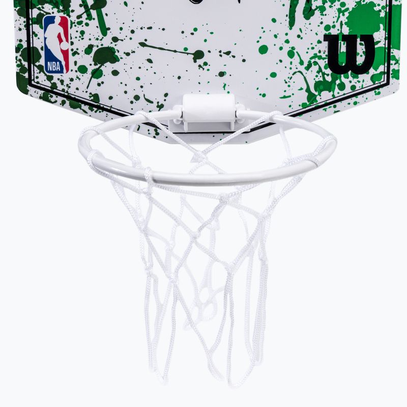 Zestaw do mini-koszykówki Wilson NBA Boston Celtics Mini Hoop 2