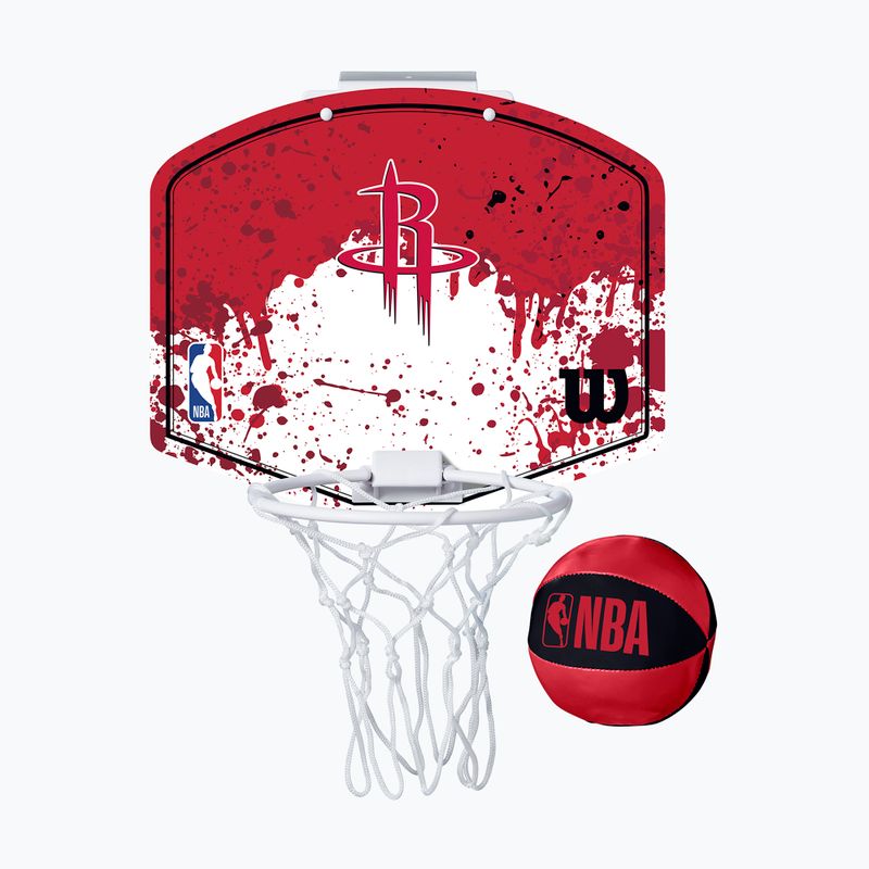 Zestaw do mini-koszykówki Wilson NBA Mini Hoop Team Houston Rockets