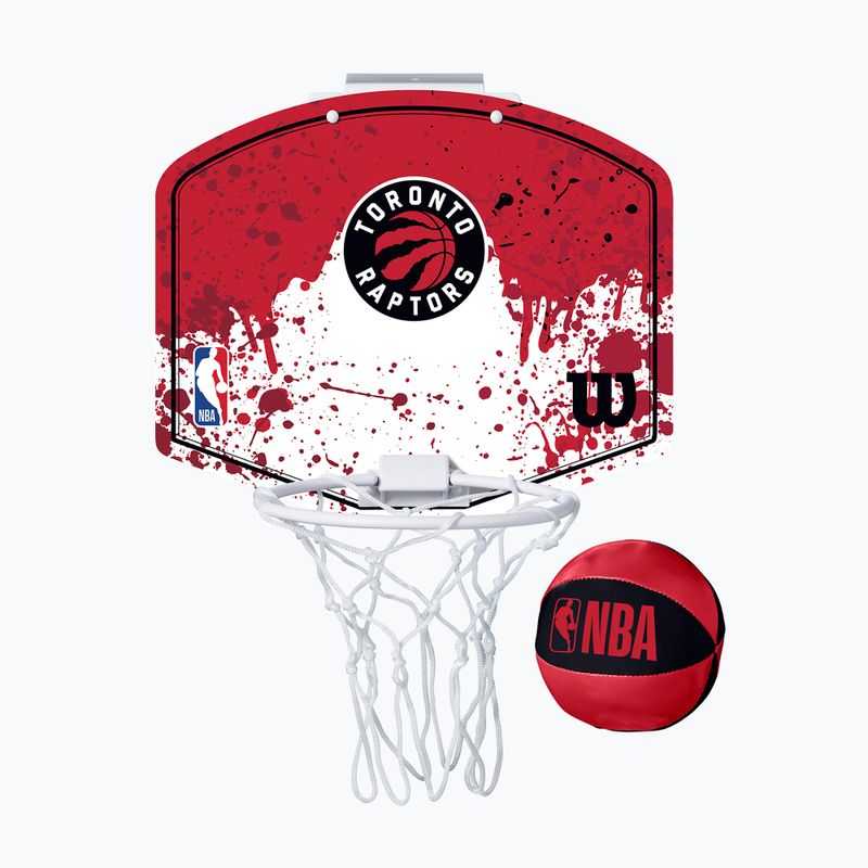 Zestaw do mini-koszykówki Wilson NBA Mini Hoop Team Toronto Raptors