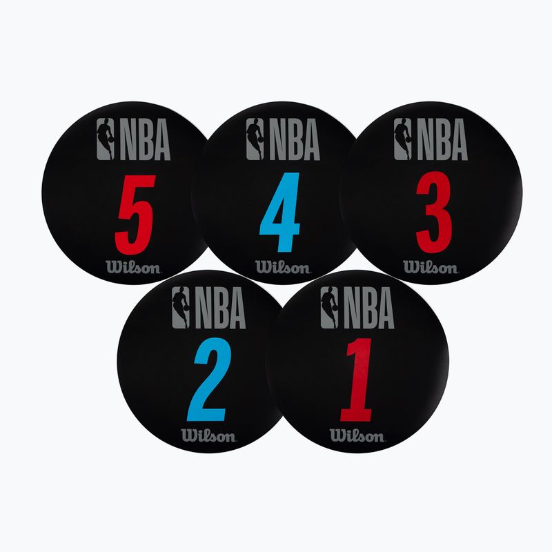 Znaczniki treningowe Wilson NBA Drv Training Markers black 2