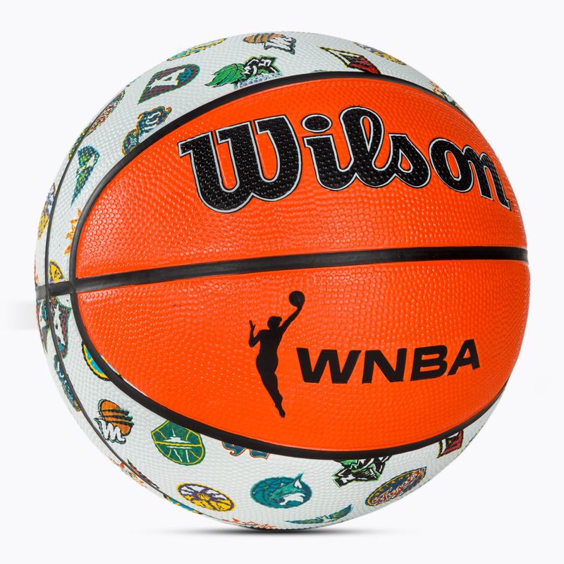 Piłka do koszykówki Wilson WNBA All Team orange rozmiar 6 2