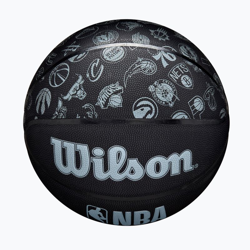 Piłka do koszykówki Wilson NBA All Team black rozmiar 6 3