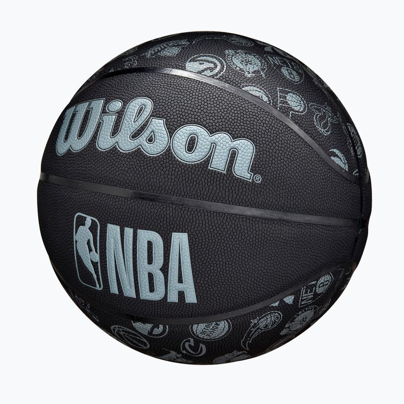 Piłka do koszykówki Wilson NBA All Team black rozmiar 6 6