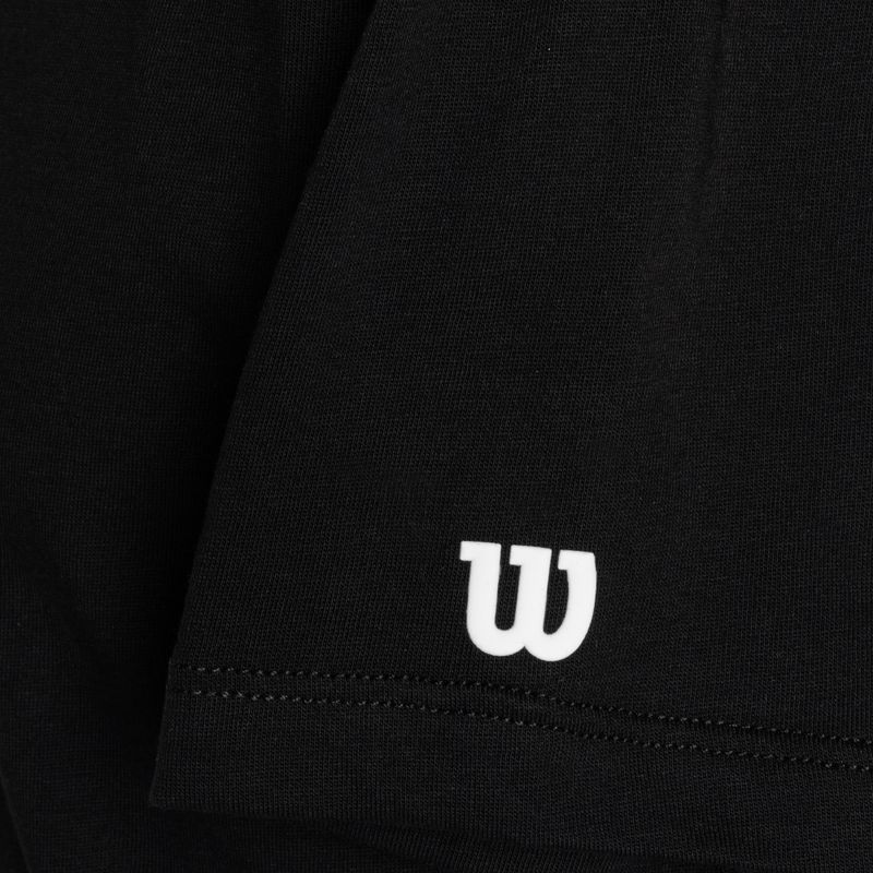 Koszulka tenisowa dziecięca Wilson Team Perf Jr black 3