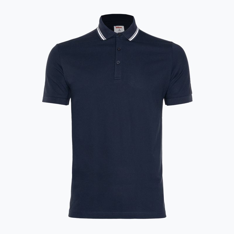 Koszulka męska Wilson Team Pique Polo classic navy