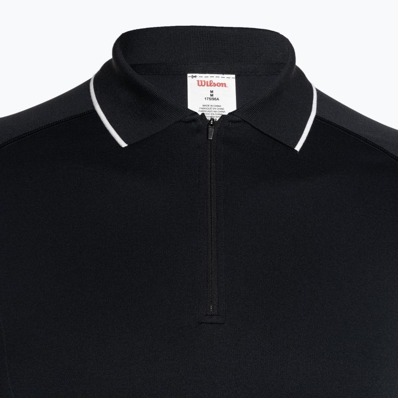 Koszulka męska Wilson Team Seamless Polo 2.0 black 3