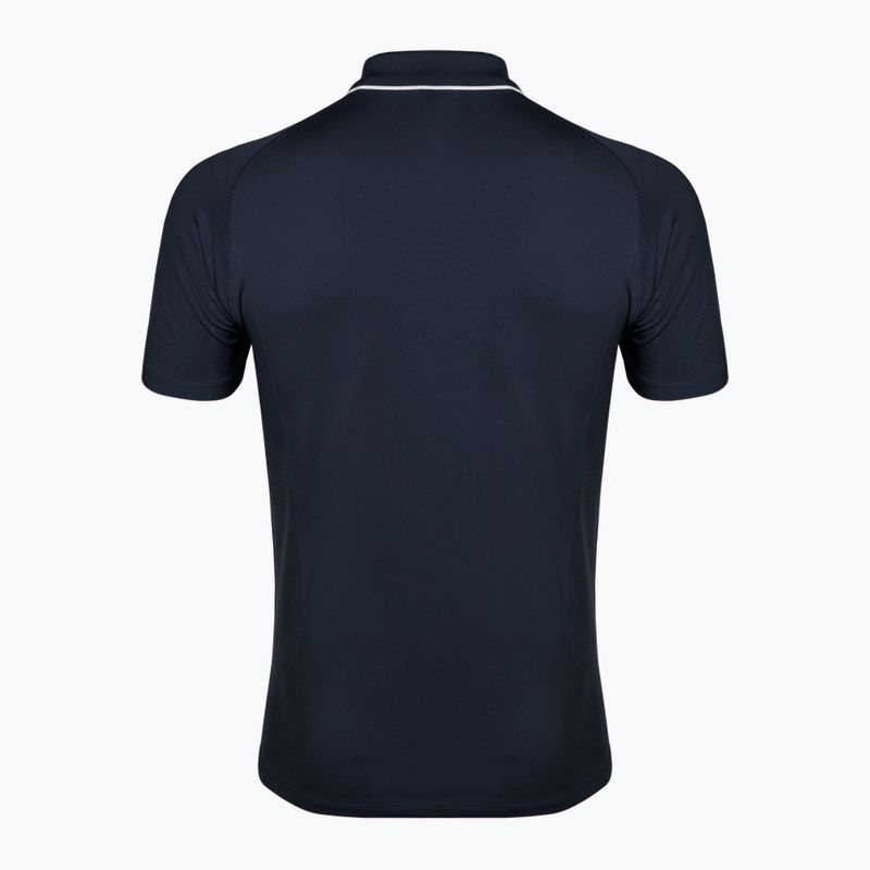 Koszulka męska Wilson Team Seamless Polo 2.0 classic navy 2