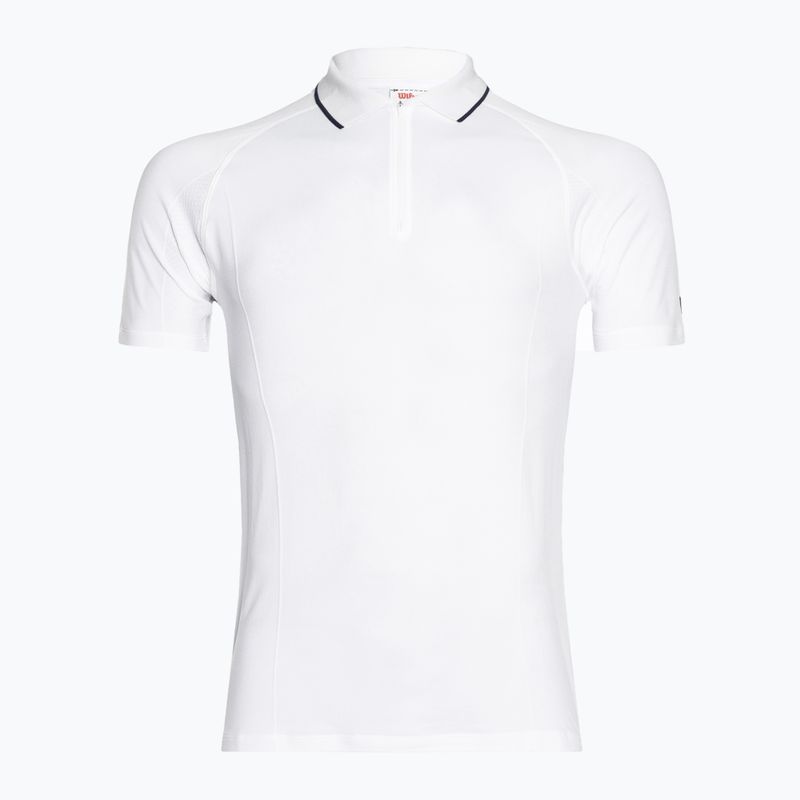 Koszulka męska Wilson Team Seamless Polo 2.0 bright white