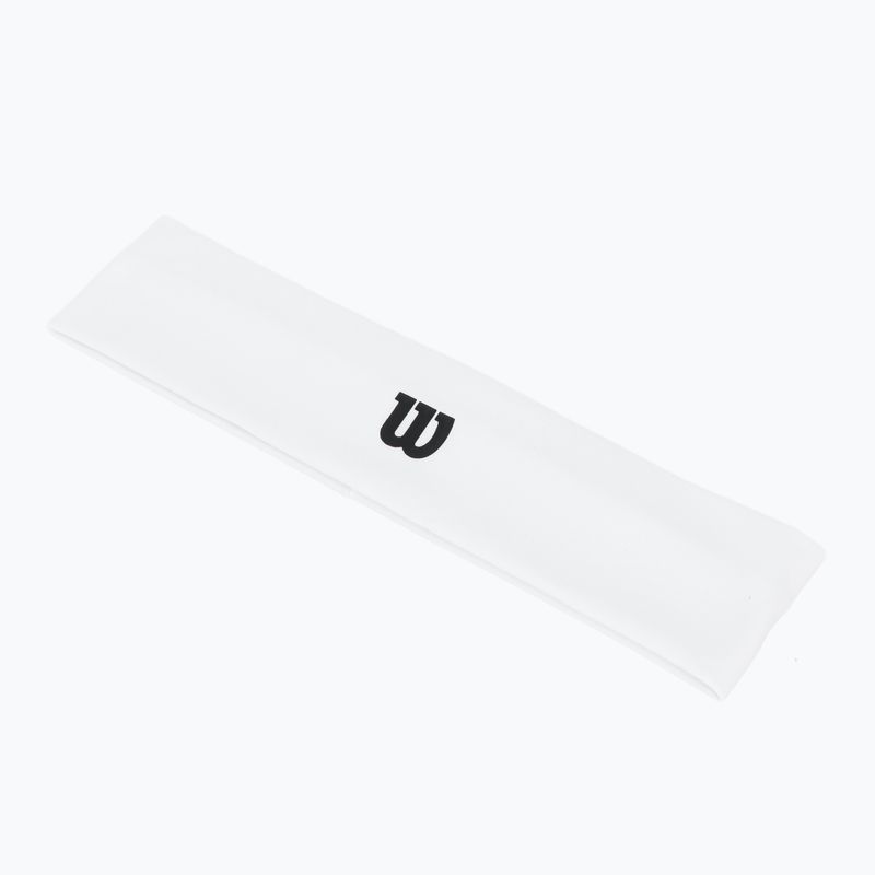 Opaska na głowę Wilson Wide Headband bright white 2