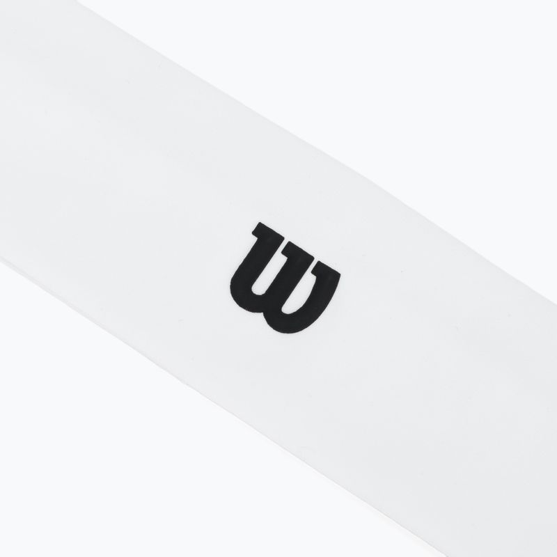 Opaska na głowę Wilson Wide Headband bright white 4