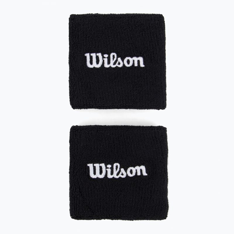 Frotki tenisowe Wilson Wristband 2 szt. black 2