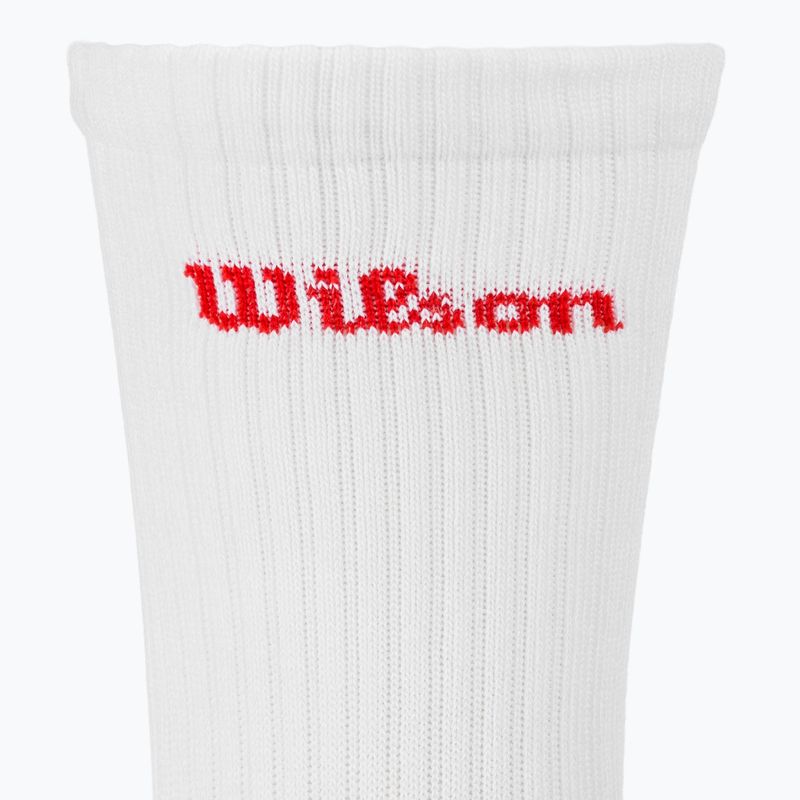 Skarpety Wilson Crew Logo 3 pary bright white 3