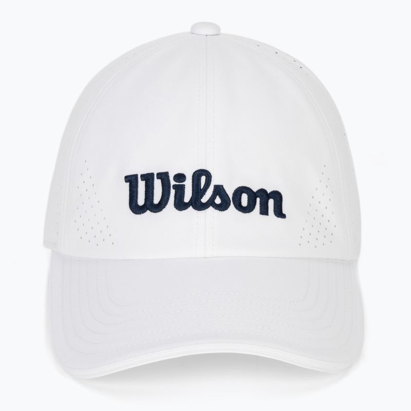 Czapka z daszkiem Wilson Active Perforated Cap bright white 2