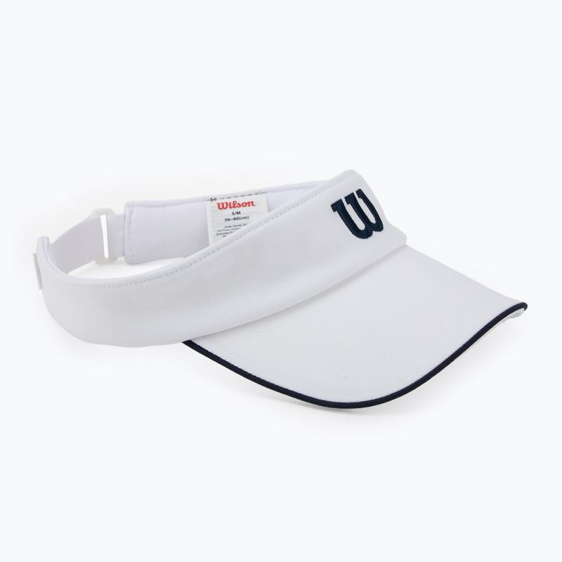 Daszek tenisowy Wilson Classic Visor bright white