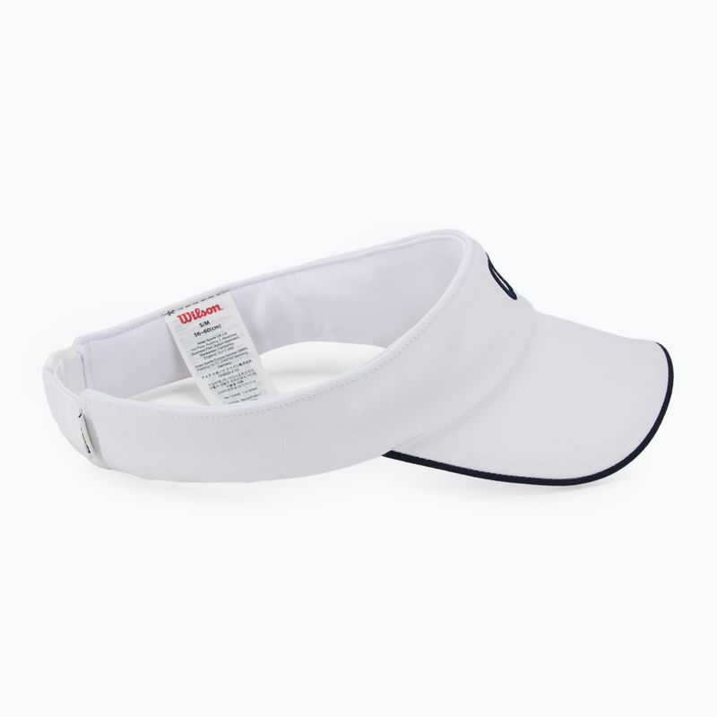 Daszek tenisowy Wilson Classic Visor bright white 2