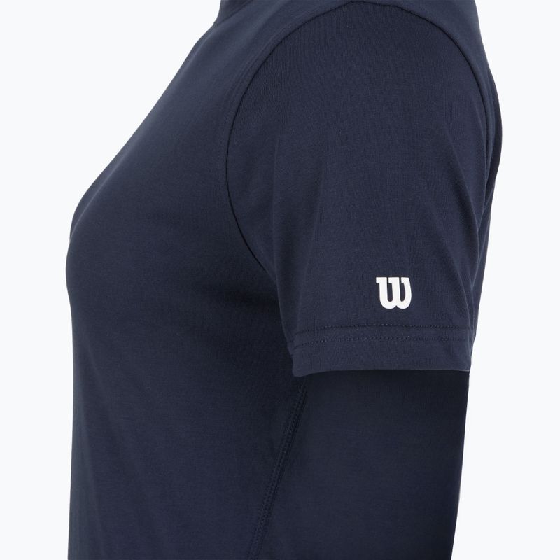 Koszulka tenisowa damska Wilson Team Graphic W classic navy 3