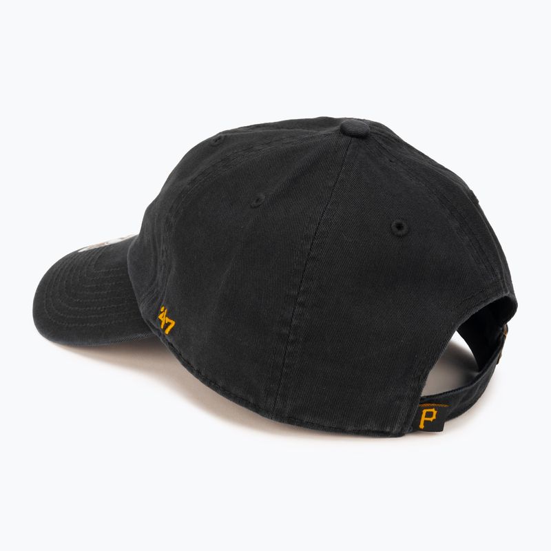 Czapka z daszkiem 47 Brand MLB Pittsburgh Pirates CLEAN UP black 3