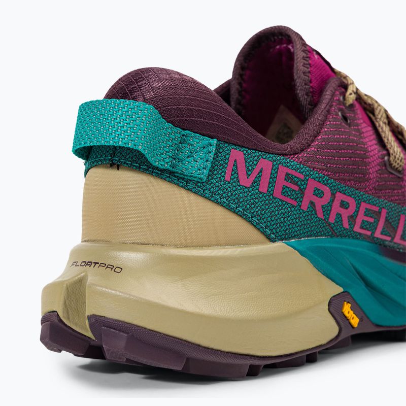 Buty do biegania damskie Merrell Agility Peak 4 fuchsia 9