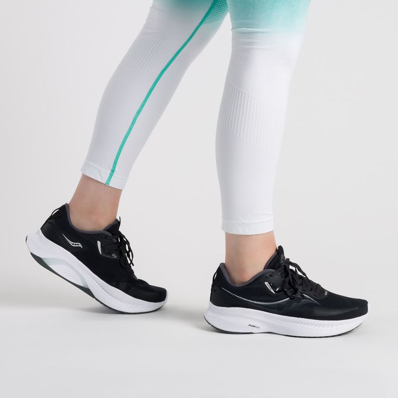Buty do biegania damskie Saucony Guide 15 black/white 2