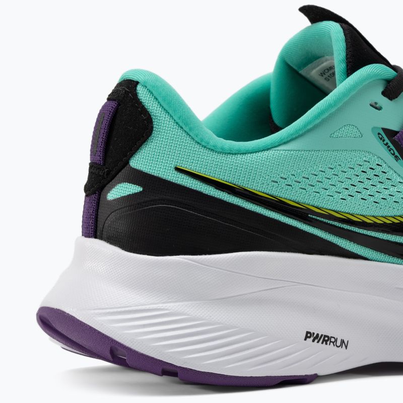 Buty do biegania damskie Saucony Guide 15 cool mint/acid 10