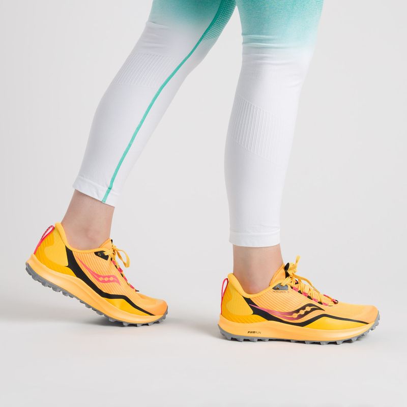 Buty do biegania damskie Saucony Peregrine 12 vizigld/vizired 2
