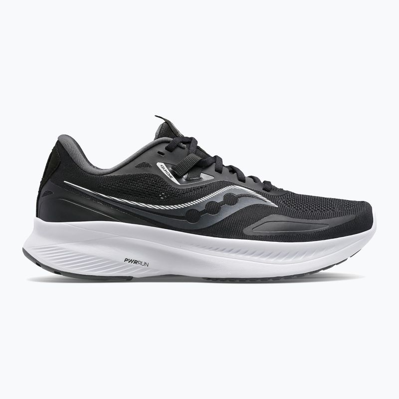 Buty do biegania męskie Saucony Guide 15 black/white 11