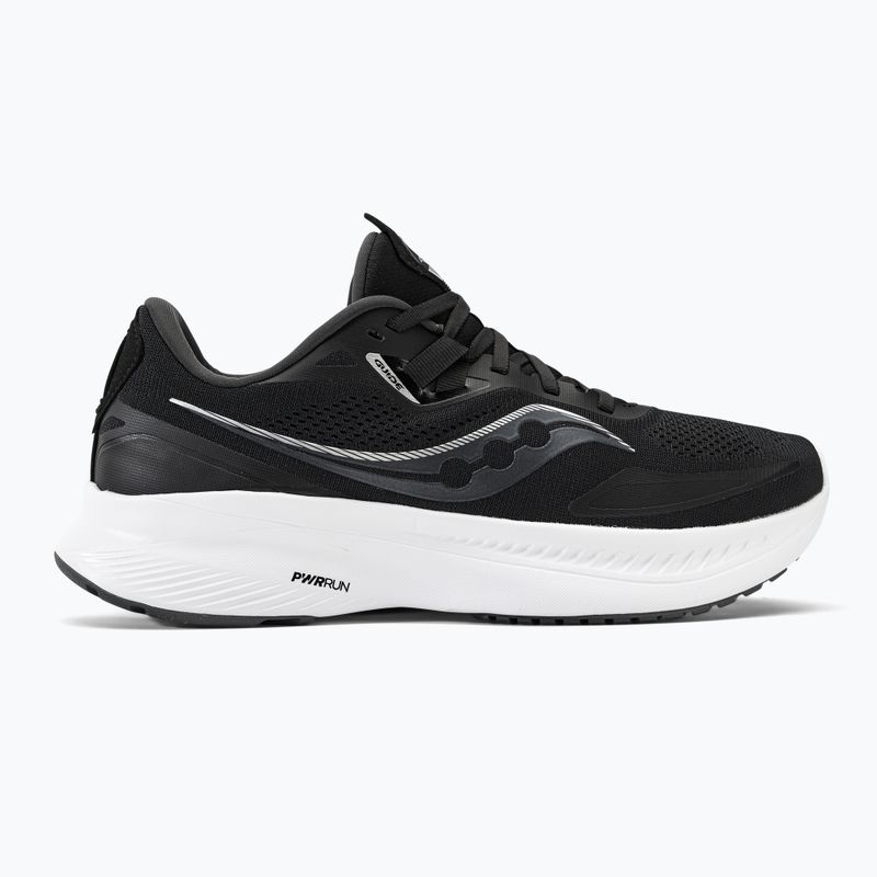 Buty do biegania męskie Saucony Guide 15 black/white 2
