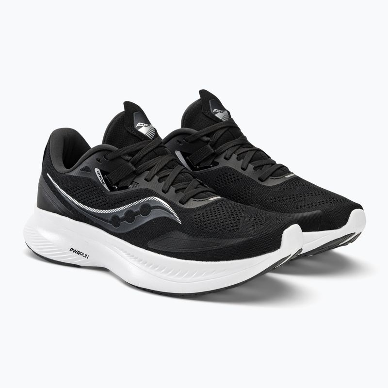 Buty do biegania męskie Saucony Guide 15 black/white 4