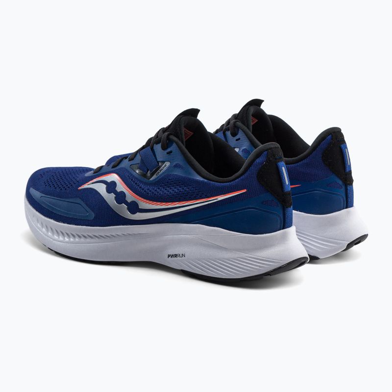 Buty do biegania męskie Saucony Guide 15 sapphire/black 3
