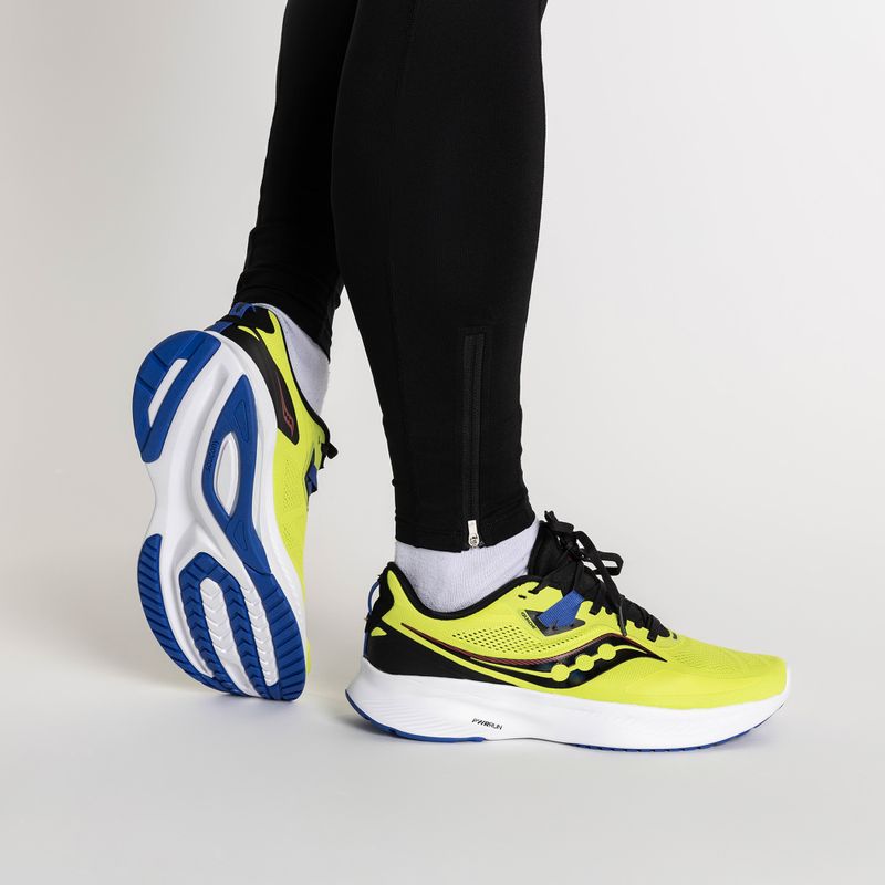 Buty do biegania męskie Saucony Guide 15 acid/blue raz 2