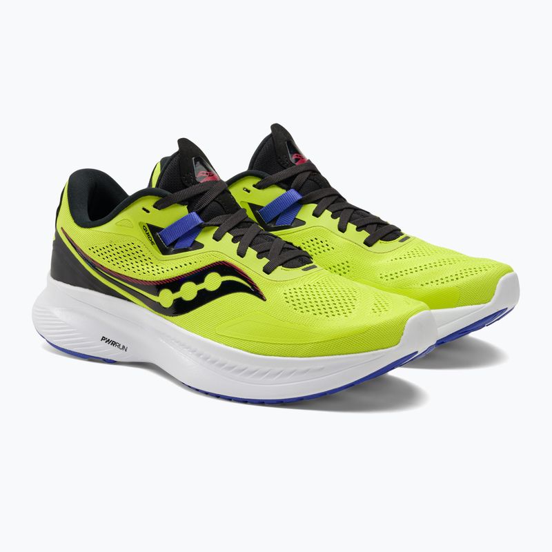 Buty do biegania męskie Saucony Guide 15 acid/blue raz 4