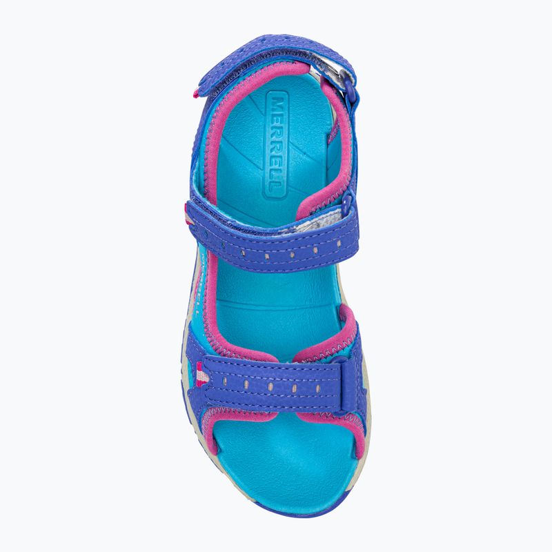 Sandały dziecięce Merrell Panther Sandal 2.0 turq/purple 6