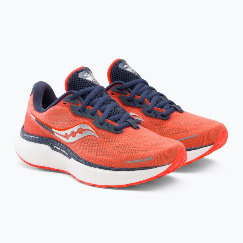 Buty do biegania damskie Saucony Triumph 19 sunstone/night rose 4