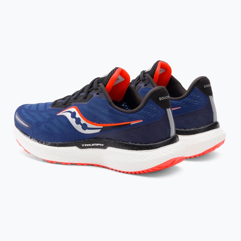 Buty do biegania męskie Saucony Triumph 19 saphhire/black 3