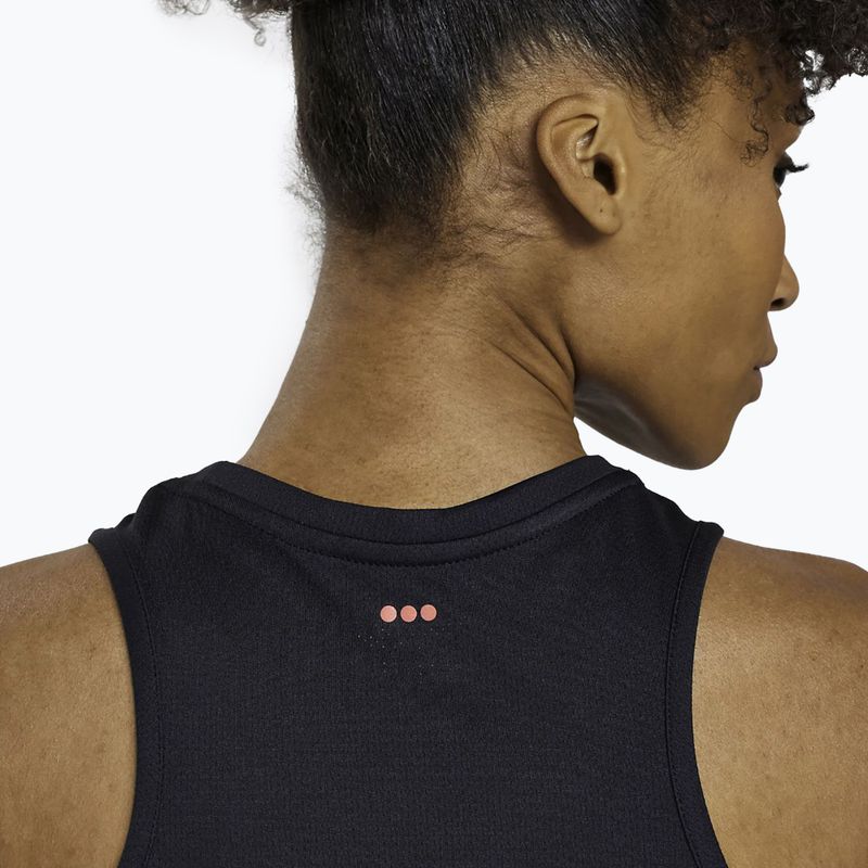 Koszulka do biegania damska Saucony Stopwatch Singlet flame quartz heather 4