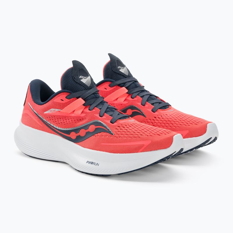 Buty do biegania damskie Saucony Ride 15 vizi red/night 4