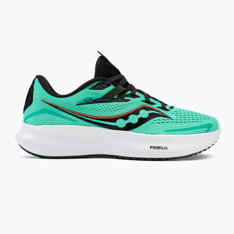Buty do biegania męskie Saucony Ride 15 coolmint/zest 2
