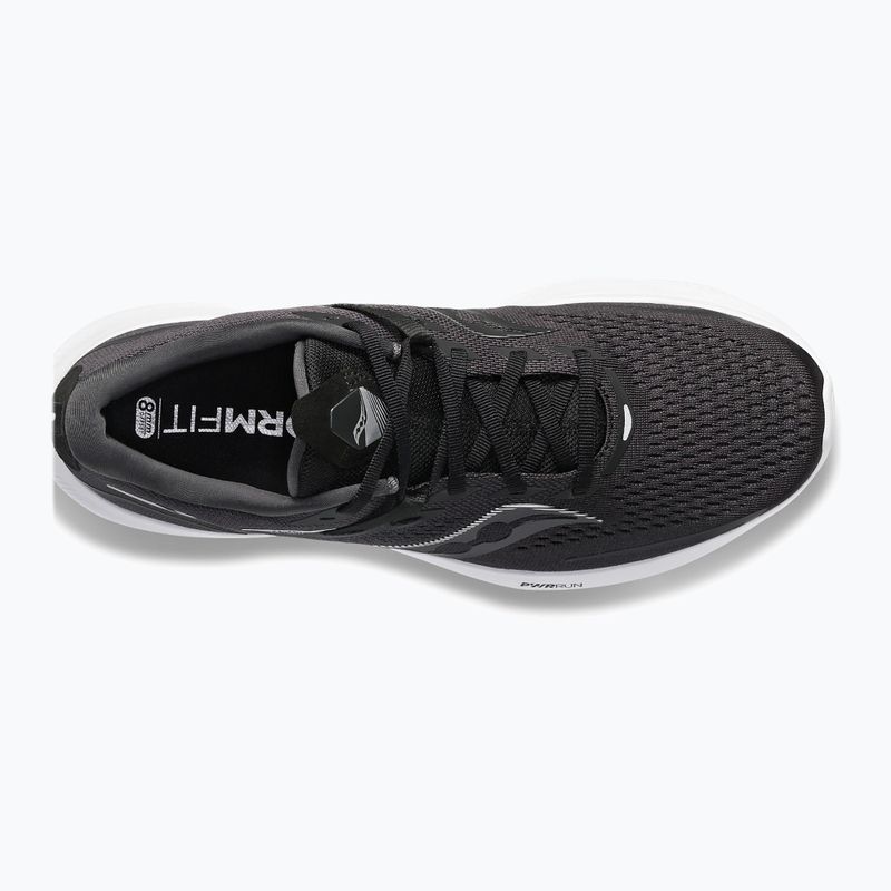 Buty do biegania męskie Saucony Ride 15 black/white 13