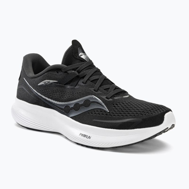 Buty do biegania męskie Saucony Ride 15 black/white