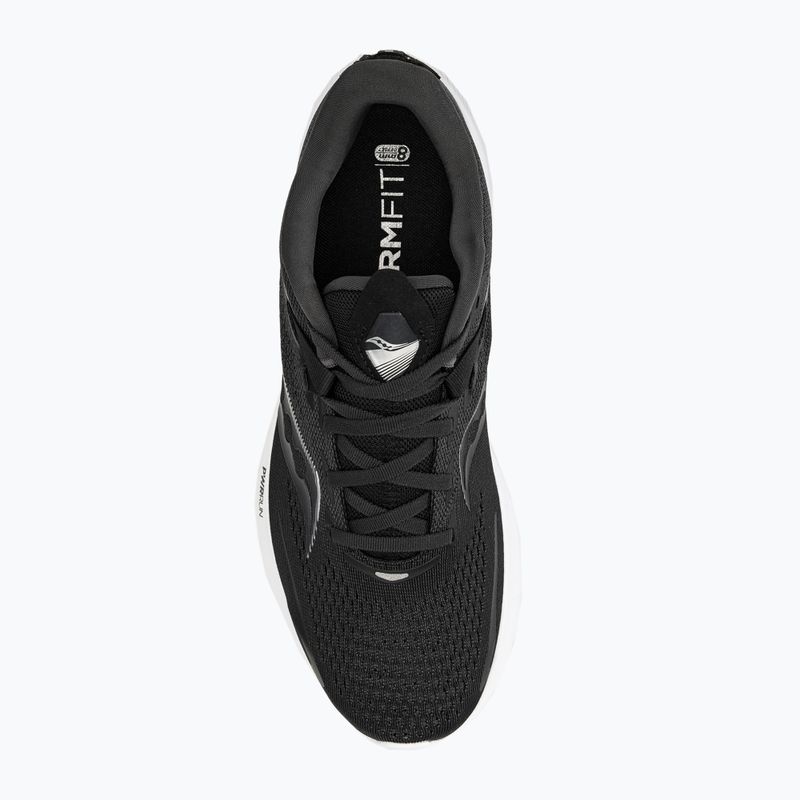 Buty do biegania męskie Saucony Ride 15 black/white 6