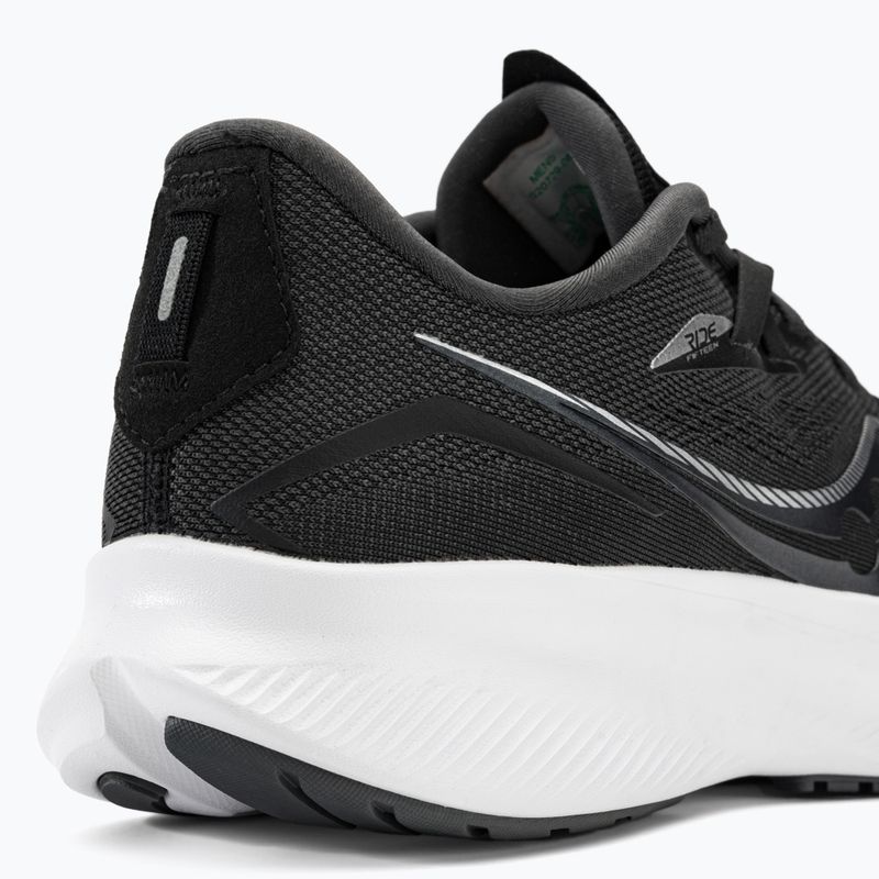 Buty do biegania męskie Saucony Ride 15 black/white 9