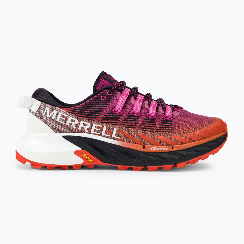 Buty do biegania damskie Merrell Agility Peak 4 fuchsia/tangerine 2