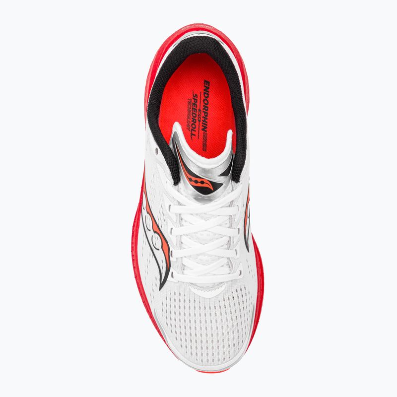 Buty do biegania męskie Saucony Endorphin Speed 3 white/blck/vizi 6